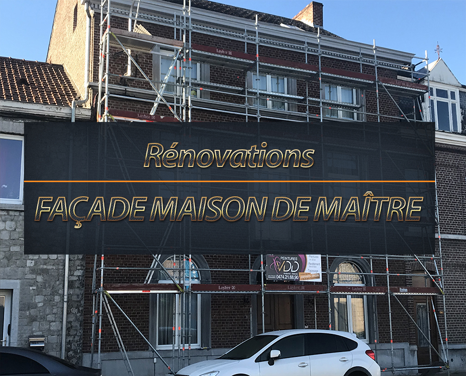 FAÇADE MAISON DE MAÎTRE ANDENNE