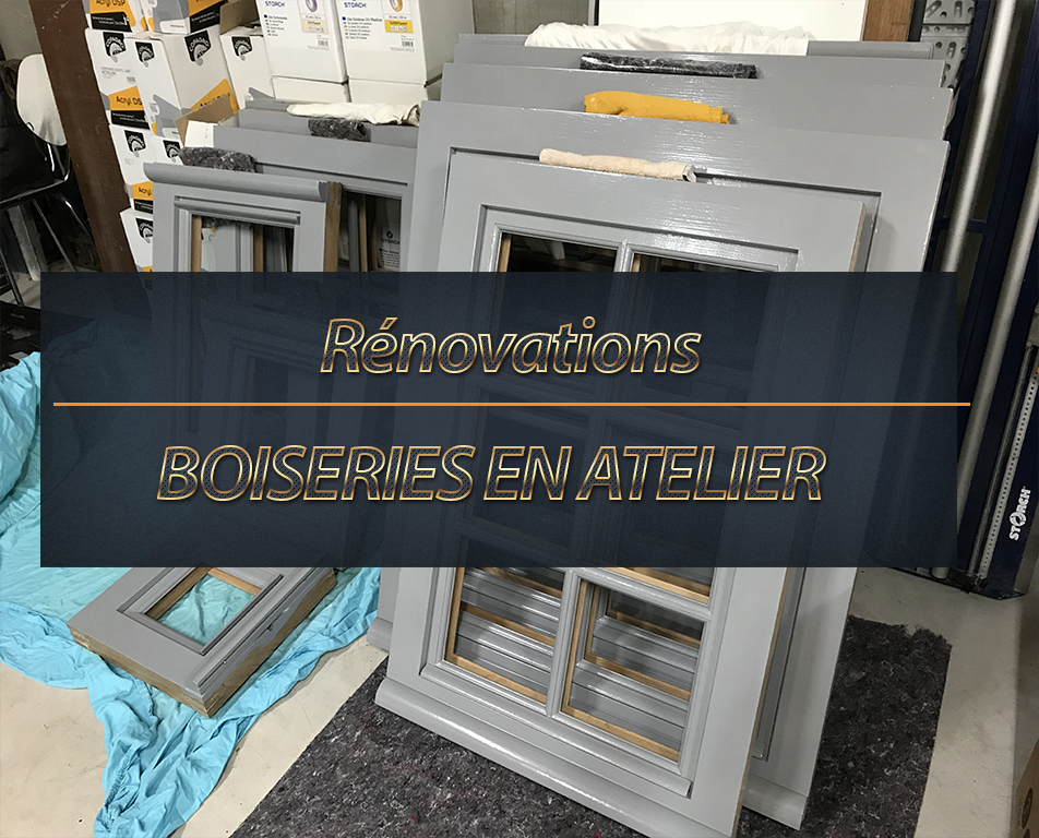 BOISERIES EN ATELIER